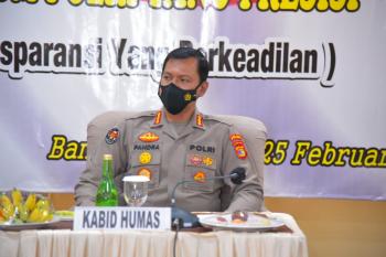 Polda Lampung sampaikan SOP Pengaduan dan Laporan ke Polri